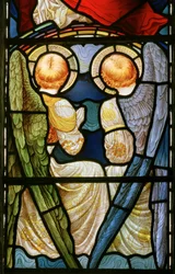 Anges, Te Deum, Fenêtre Est, vers 1888